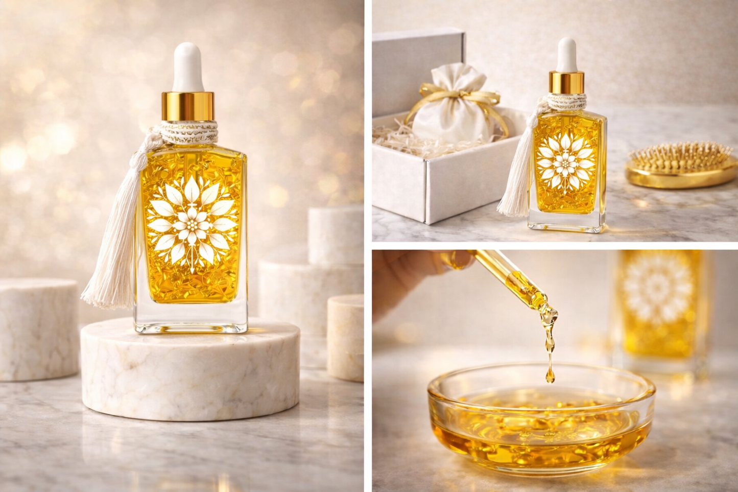DUNYA - 24K GOLD Hair & Beard Oil